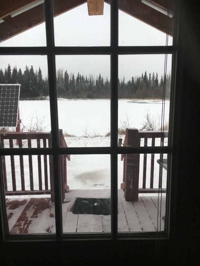 Alaska Log Cabins On The Pond Clear Creek Park Exterior foto