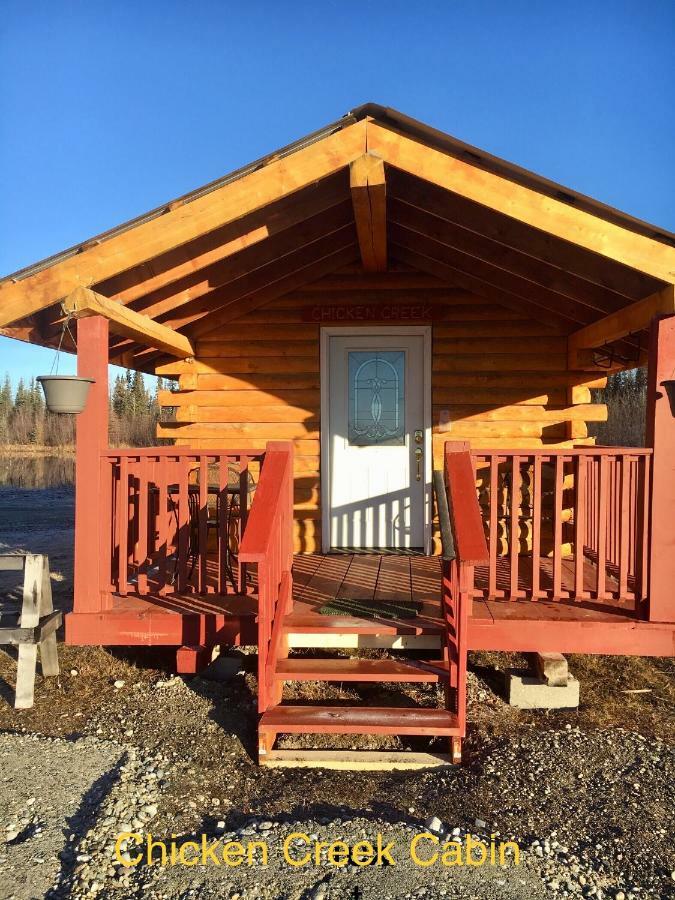 Alaska Log Cabins On The Pond Clear Creek Park Exterior foto